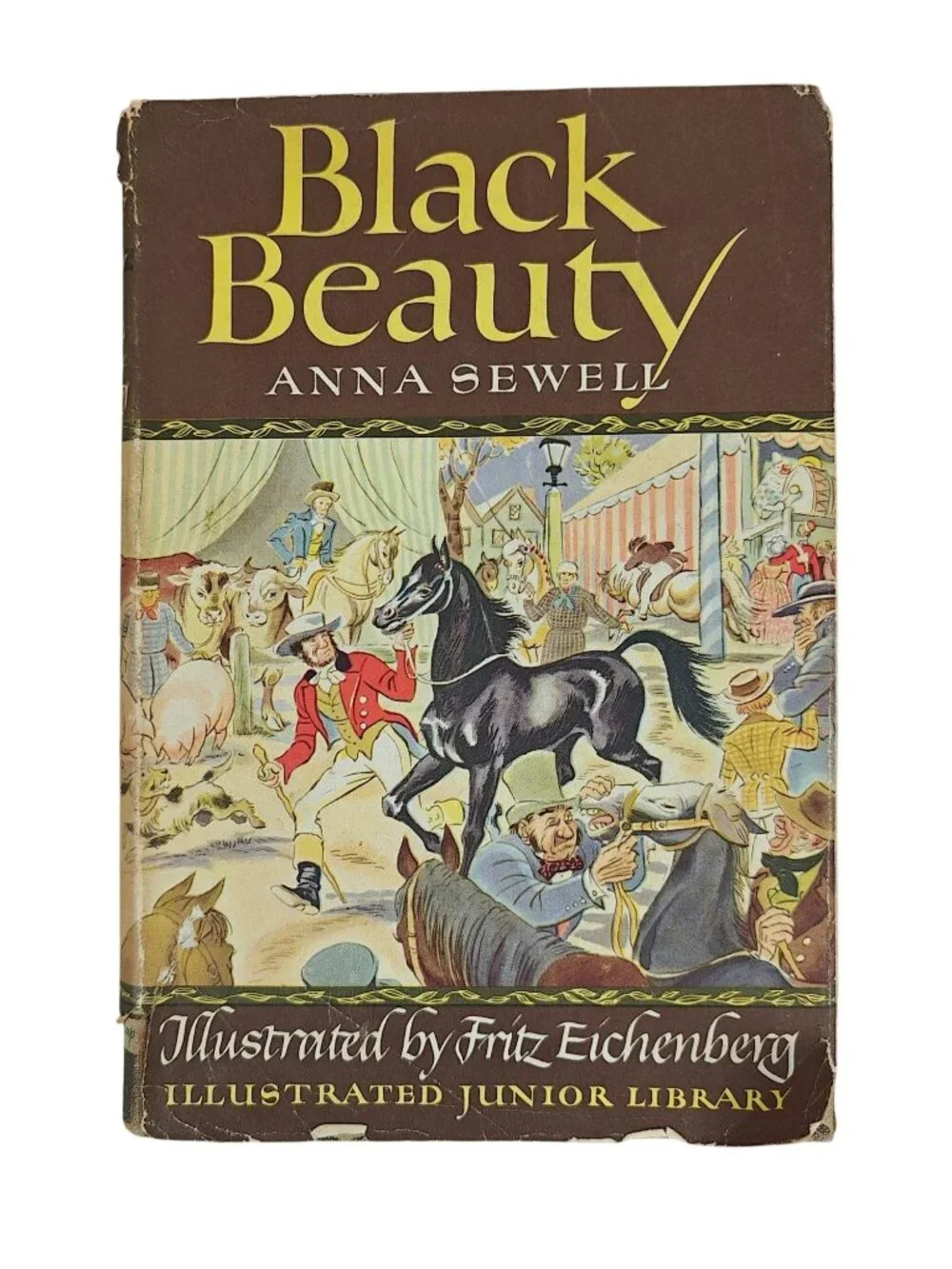 Black Beauty Anna Sewell Illustrated Junior Library Hardcover 1945